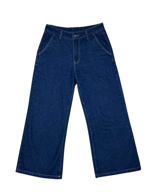 Dark Blue Denim Jeans